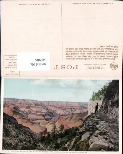 546905,Arizona Grand Canyon Cape Horn