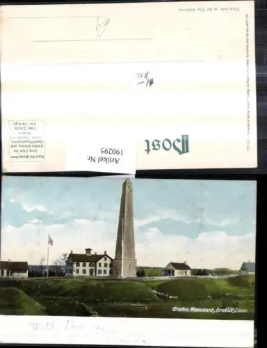 190295,Connecticut Groton Monument