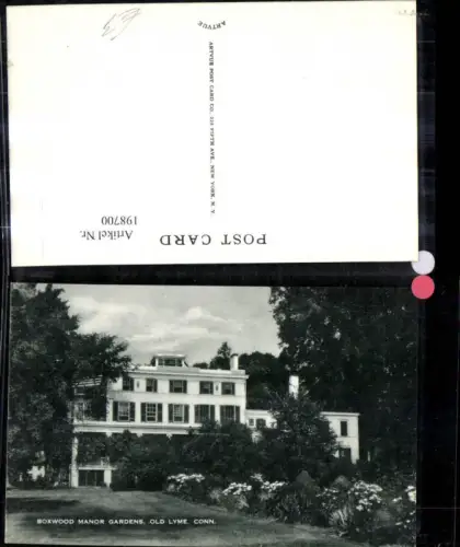 198700,Connecticut Old Lyme Boxwood Manor Gardens