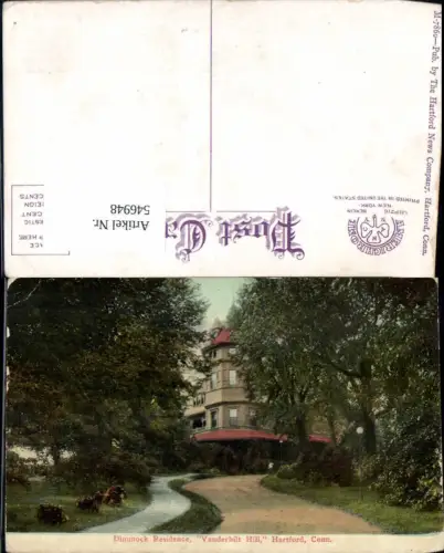 546948,Connecticut Hartford Dimmock Residence Vanderbilt Hill