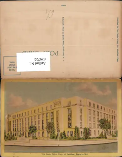 629722,The State Office Building at Hartford Connecticut