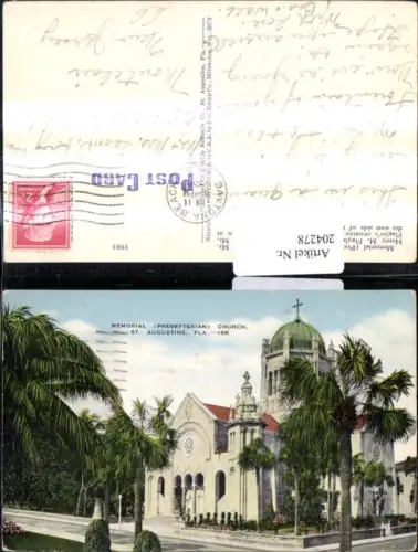 204278,Florida St. Augustine Memorial Presbyterian Church Kirche