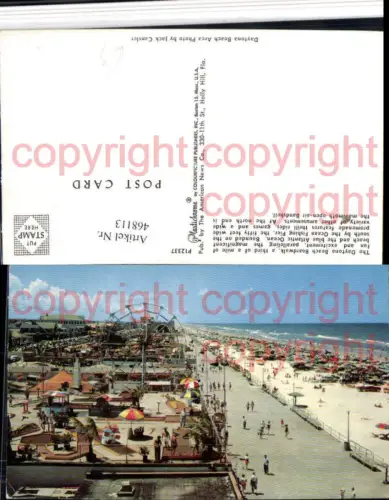 468113,Florida Daytona Beach Boardwalk Promenade Strand