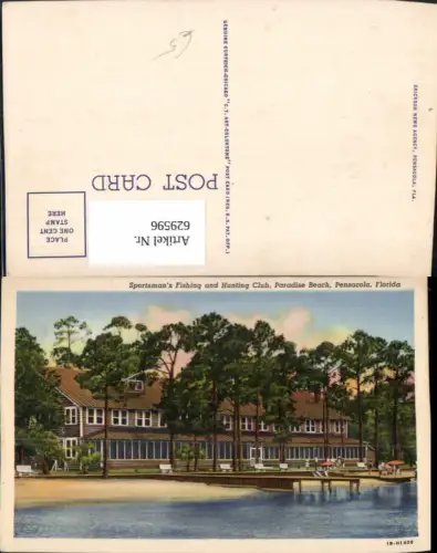 629596,Sportsman Fishing and Hunting Club Paradise Beach Pensacola Florida