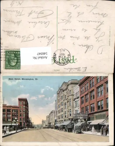 546947,Illinois Bloomington Main Street German American Bank Banc