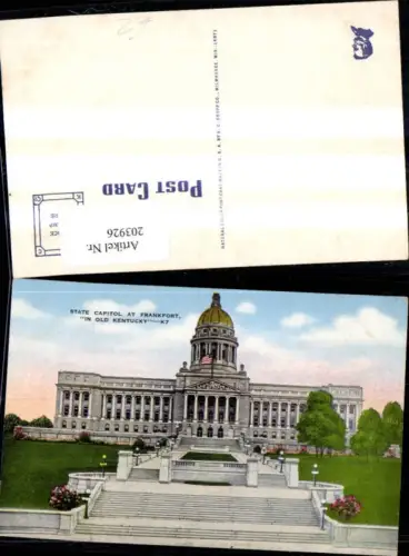 203926,Kentucky Frankfort State Capitol