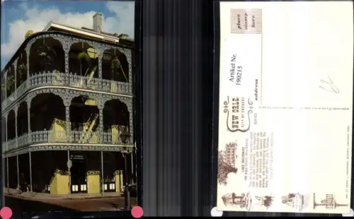 190215,Louisiana New Orleans Lace Balconies 700 Royal Street