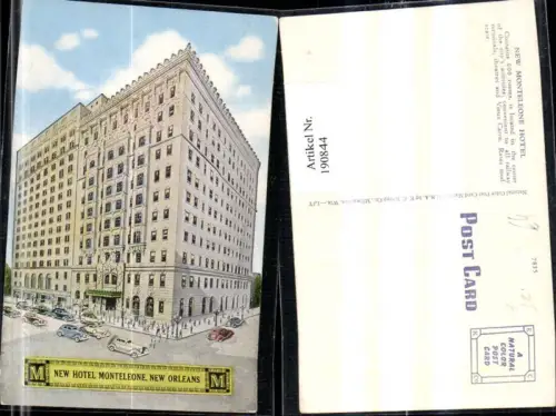 190844,Louisiana New Orleans New Monteleone Hotel
