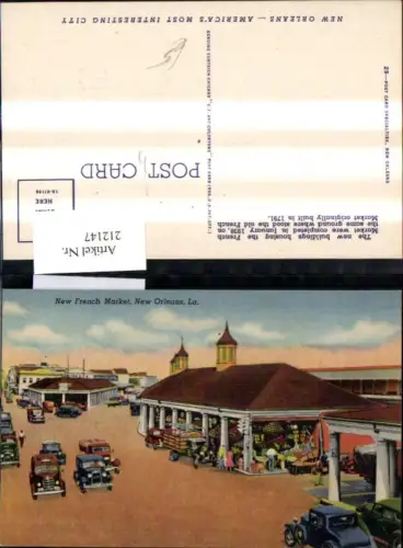 212147,Louisiana New Orleans New French Market