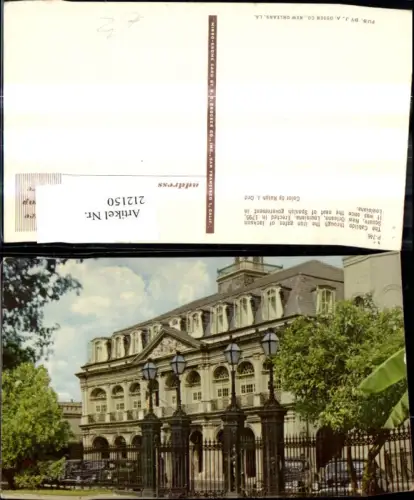 212150,Louisiana New Orleans The Cabildo Jackson Square