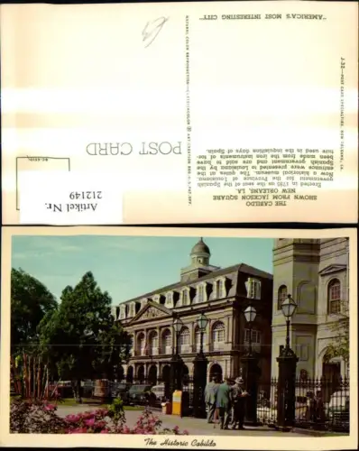 212149,Louisiana New Orleans The Historic Cabildo
