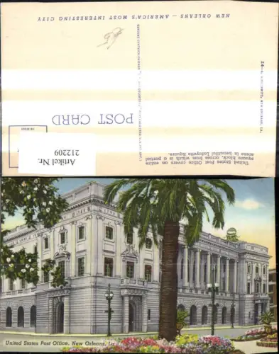212209,Louisiana New Orleans United States Post Office