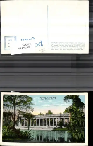 214335,New Orleans Peristyle in City Park