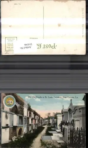 214346,New Orleans The Old Vaults in St Louis Cemetery