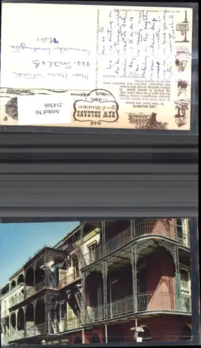 214366,New Orleans Lace Balconies St Peter Street