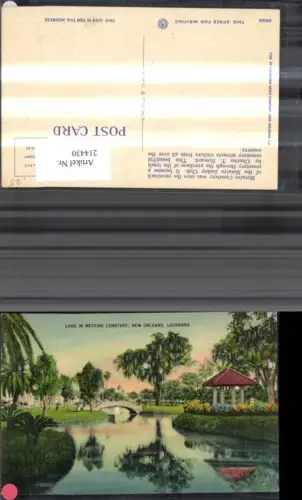 214430,New Orleans Lake in Metairie Cemetery