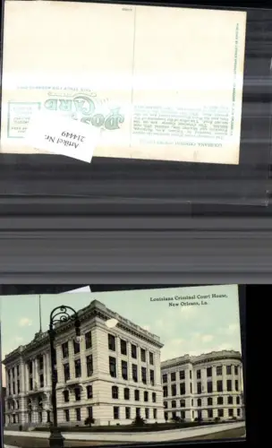 214449,New Orleans Louisiana Criminal Court House