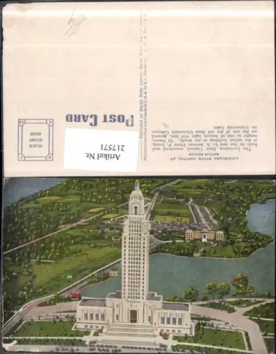217571,Louisiana Baton Rouge State Capitol