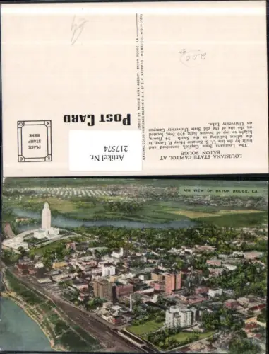 217574,Louisiana Baton Rouge Totale Air View Flugaufnahme