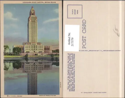 217579,Louisiana Baton Rouge State Capitol