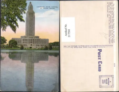 217581,Louisiana Baton Rouge State Capitol