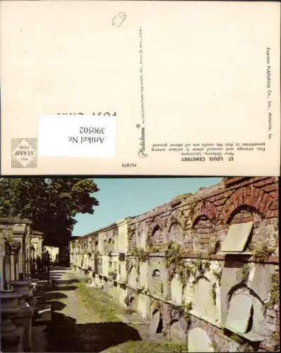 390502,Louisiana New Orleans St. Louis Cemetery Friedhof