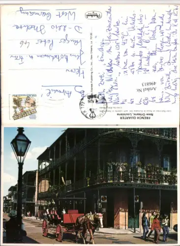 496813,Louisiana New Orleans French Quarter Kutsche