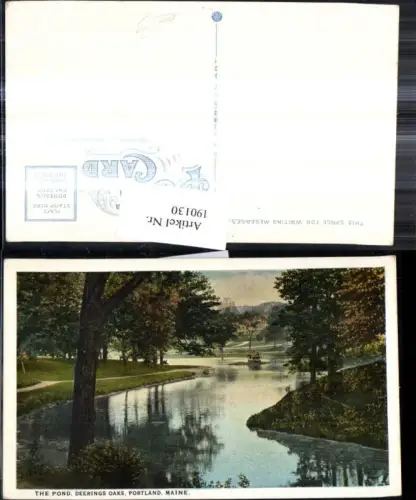 190130,Maine Portland Deering Oaks The Pond Partie