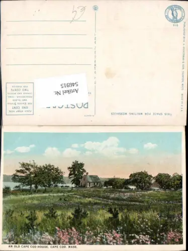 546915,Massachusetts Cape Cod Old House