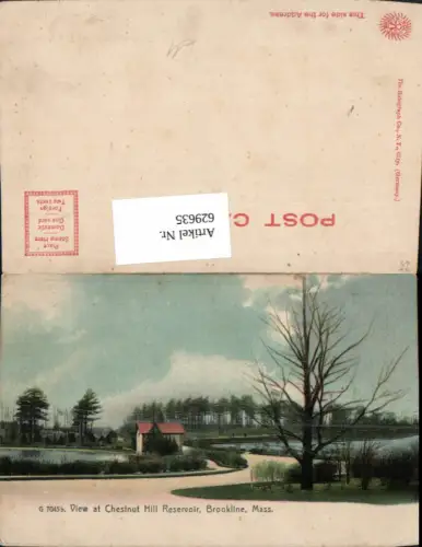 629635,View at Chestnut Hill Reservoir Brookline Massachusetts