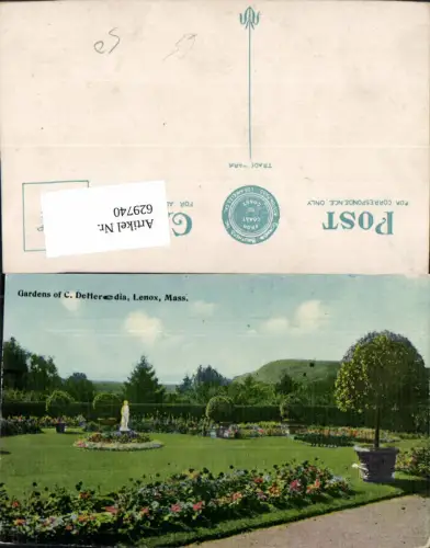 629740,Gardens of C. DeHeredia Lenox Massachusetts
