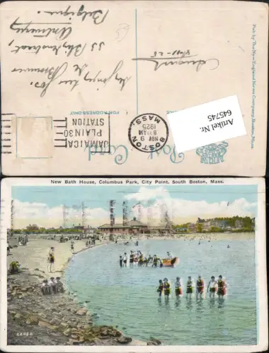 645745,Massachusetts New Bath House Columbus Park City Point South Boston Strandleben