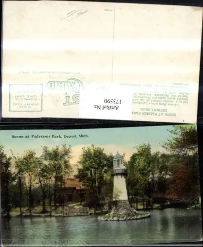173590,Michigan Scene at Palmer Park Detroit
