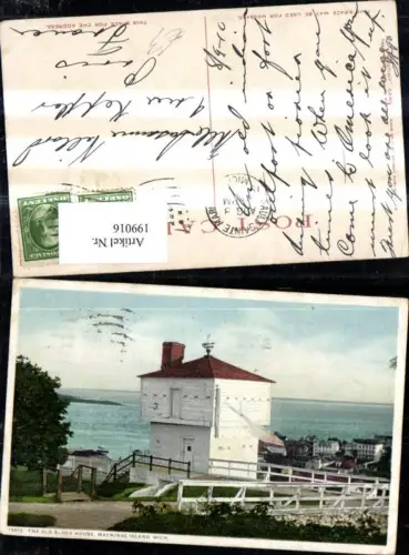 199016,Michigan Mackinac Island The Old Block House