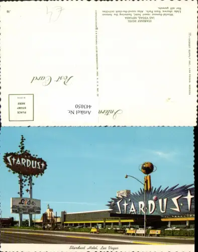 443050,Nevada Las Vegas Stardust Hotel