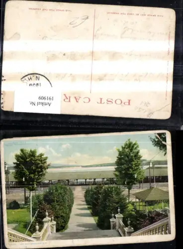 191909,New Hampshire Lake Winnipesaukee Partie Treppe Stiege