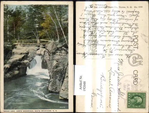 192048,New Hampshire White Mountains Indian Leap North Woodstock Partie
