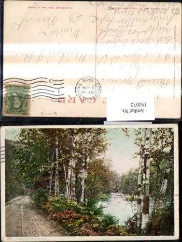 192072,New Hampshire White Mountains Roadway in the Mountains Partie Straßenansicht