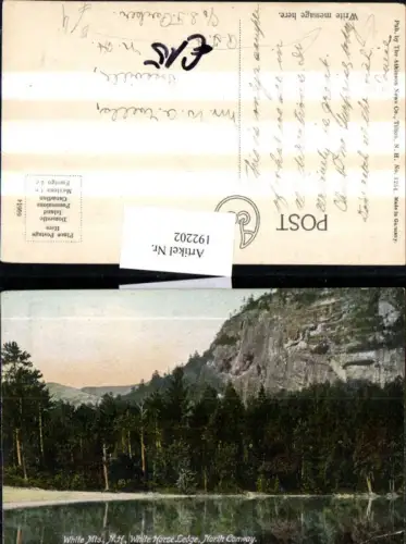 192202,New Hampshire White Mountains North Conway White Horse Ledge Partie