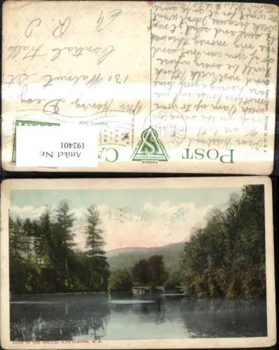192401,New Hampshire Littleton Lake in the Dells