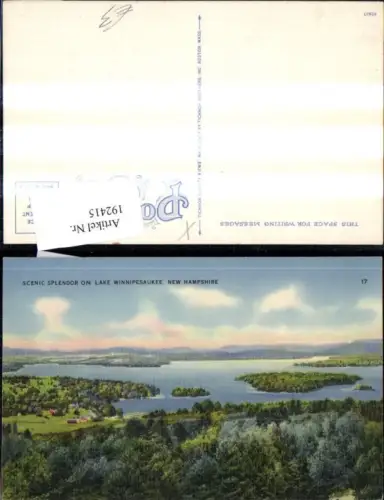 192415,New Hampshire Scenic Splendor on Lake Winnipesaukee