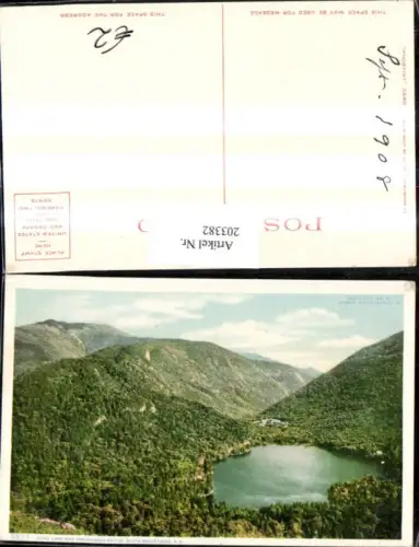 203382,New Hampshire White Mountains Echo Lake and Franconia Notch See