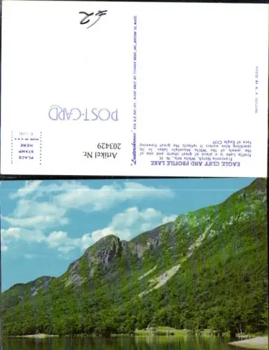 203429,New Hampshire Eagle Cliff and Profile Lake Franconia Notch White Mountains