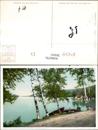 203431,New Hampshire Lake Winnipesaukee Birches at Oak Birch Inn Alton Bay Partie