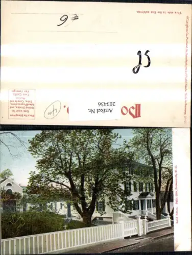 203436,New Hampshire Portsmouth Ladd House Hausansicht