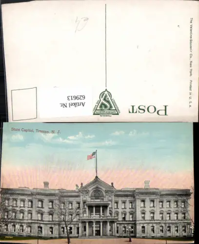 629613,State Capitol Trenton New Jersey