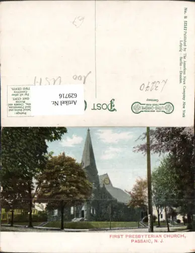 629716,First Presbyterian Church Passaic New Jersey