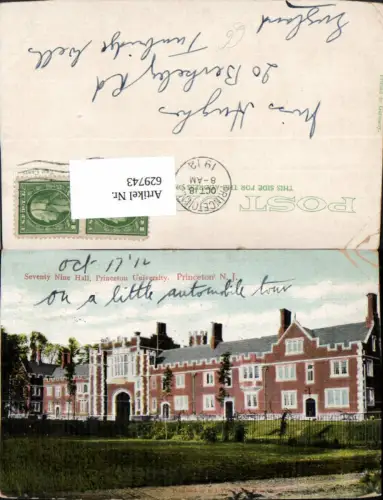 629743,Seventy Nine Hall Princetou University Princeton New Jersey