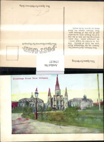 174157,New Mexico Greetings from New Orleans Ortsansicht