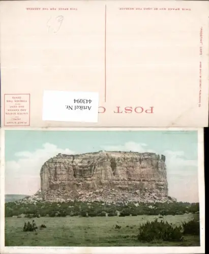 443094,New Mexico Mesa Encantada Sandstein Felsen